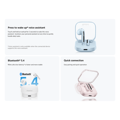 شاومي - سماعات ريدمي بادز 6 اكتيف باللون - ألوان م...