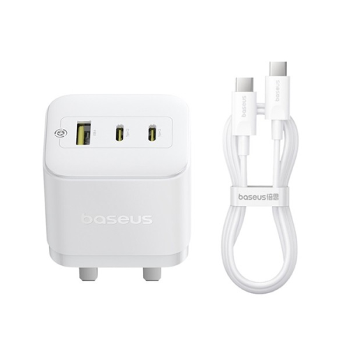 بيسوس - شاحن سريع بالم 65 واط + كيبل تايب سي