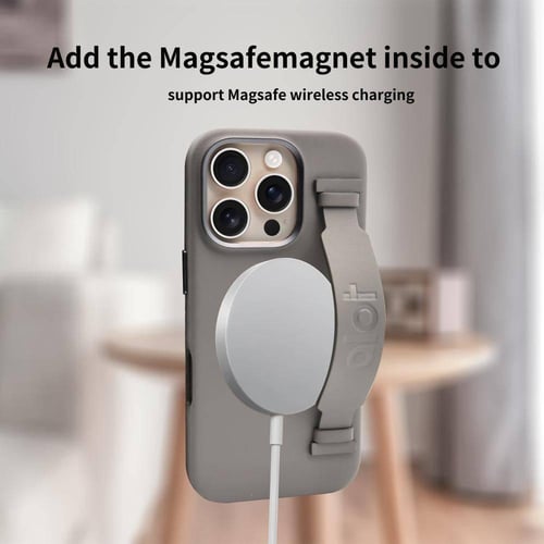 كفر alot Nobel, جلد MagSafe بمسكة و إطار معدني للك...
