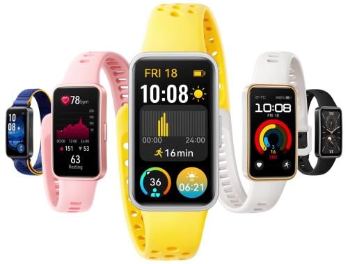 سوار اللياقة البدنية هواوي باند 9 , ألوان متعددة