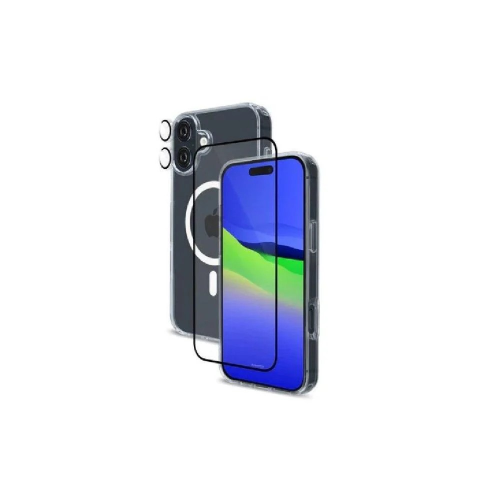 أرمر برو - بكج 3 في 1 ماج سيف حماية شاشة مع حماية...
