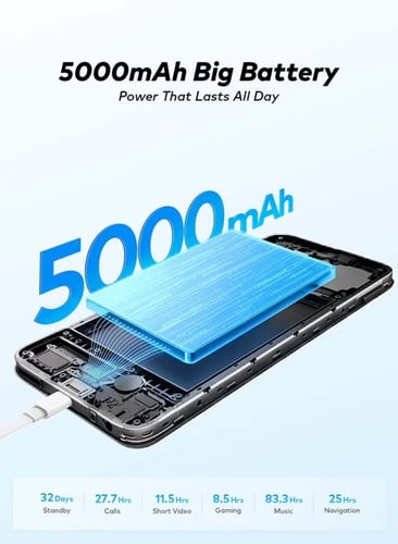 ايتل ايه 100 سي ,256 جيجابايت, 4G