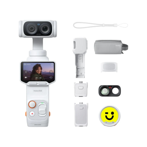 Insta360 - كاميرا لونا الترا نسخة المبدعين وصناع المحتوي - أبيض