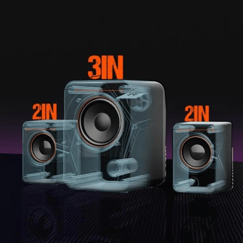 ميشن - سماعات كمبيوتر ألعاب بإضاءة RGB وبلوتوث 5.0...