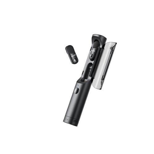 بويا - مايك لاسلكي بعزل ضوضاء ذكي علبة شحن تتحول ل...