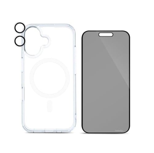 أرمر برو - بكج 3 في 1 لاجهزة الايفون 16 بلس - لقاف...