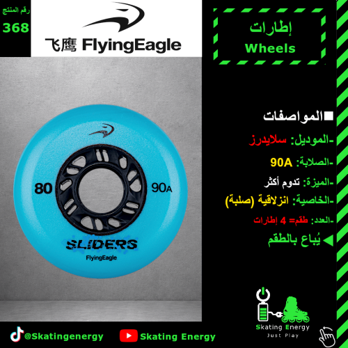 كفرات سلايدرز (أزرق) الجديدة