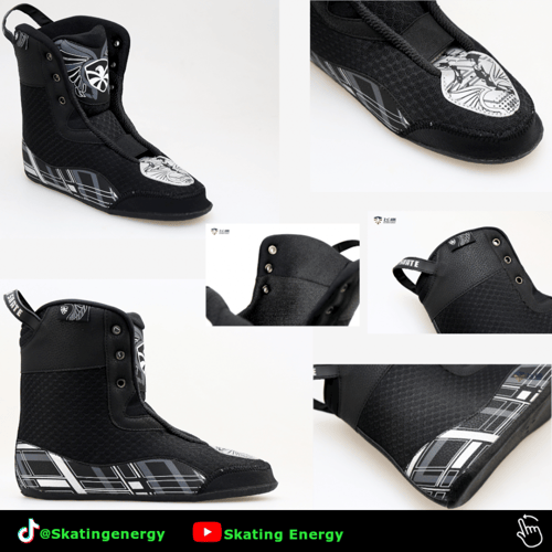 بوت F7 أسود + أحمر