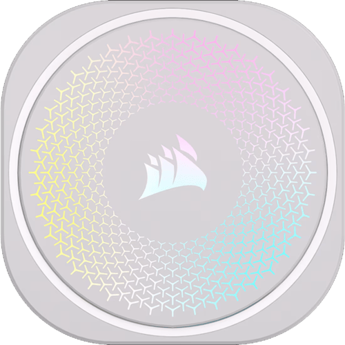 مبرد معالج سائل كورسير NAUTILUS RS ARGB – أبيض