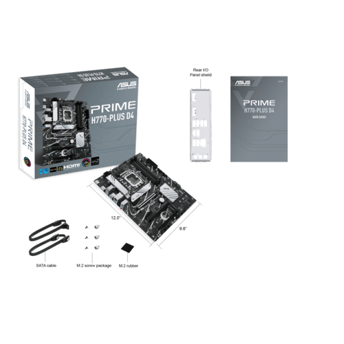 مذربورد اسوس برايم H770-Plus D4 ATX - اسود