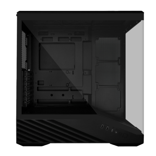 كيس كمبيوتر ليان لي فيكتور V100 ميد تاور - اسود