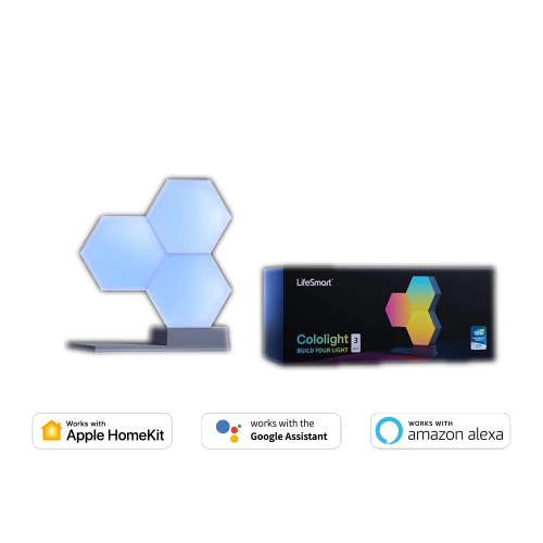 لايف سمارت Cololight Pro إضاءات سداسية عدد 3 قطع م...