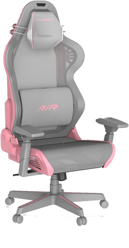 كرسي قيمنق دي إكس ريسر Air 3 Series - وردي/رمادي