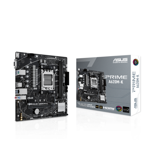 مذربورد اسوس برايم A620M-K micro-ATX تدعم DDR5
