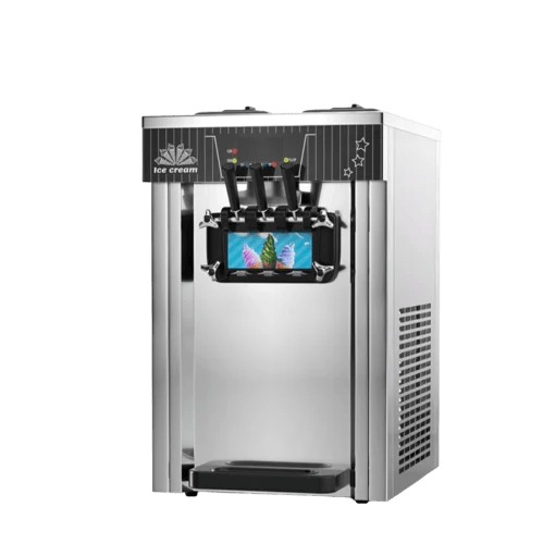 Commercial Ice Cream Machine with Dual Hoppers — G...