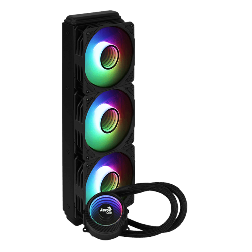 AeroCool Mirage L360 ARGB Liquid Cooler 360mm - Black