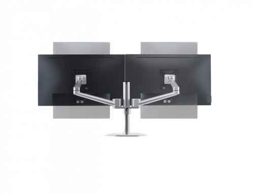 UPERGO OL-2 Pole-Mounted Aluminum Full Motion Dual...