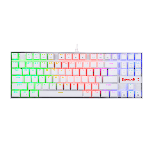 ريد دراجون K552 كيبورد قيمنق ميكانيكي - أبيض