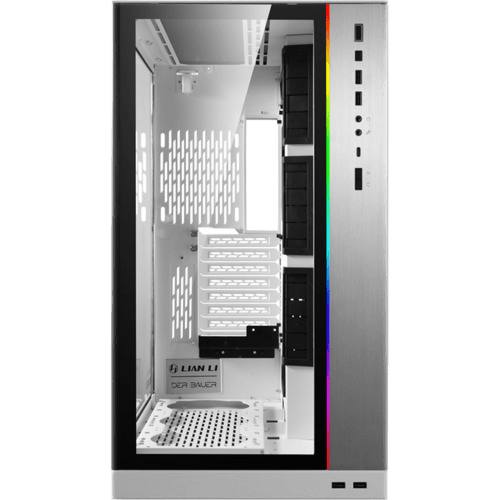 ليان لي O11 Dynamic XL كيس كمبيوتر - أبيض