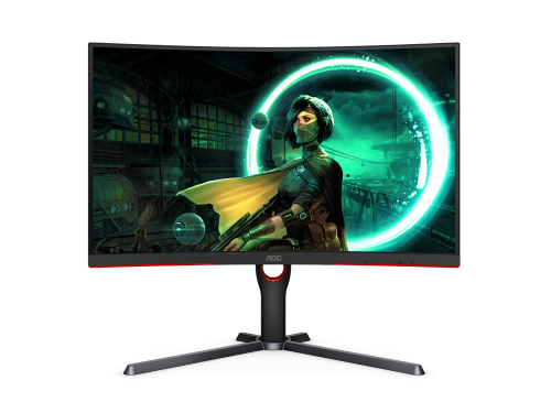 شاشة ألعاب منحنية إي أو سي CQ27G3S حجم 27 بوصة دقة...