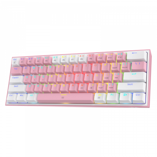 ريد دراجون K617 Fizz 60% كيبورد قيمنق RGB