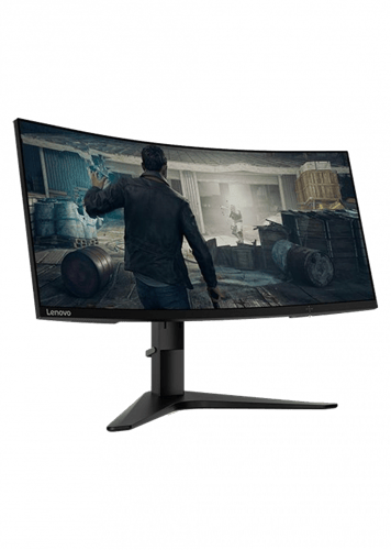 لينوفو شاشة ألعاب منحنية عريضة حجم 34 بوصة UWQHD