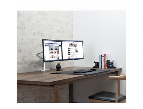 UPERGO OL-2 Pole-Mounted Aluminum Full Motion Dual...