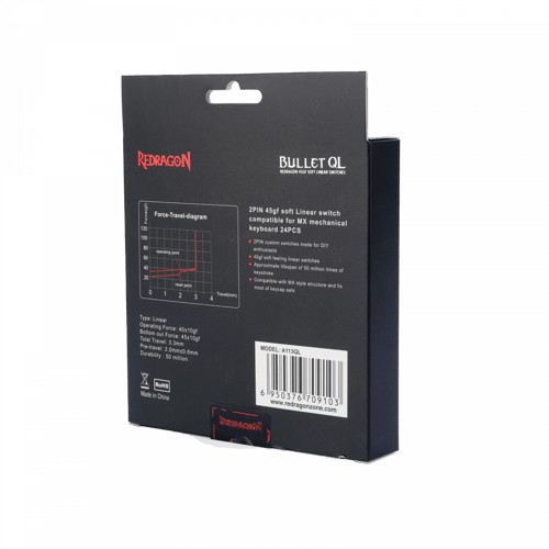 ريد دراجون BULLET-QL سويتش ميكانيكي - 24 قطعة