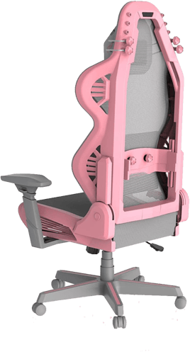 كرسي قيمنق دي إكس ريسر Air 3 Series - وردي/رمادي