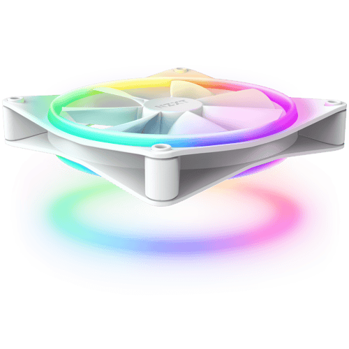 مروحة NZXT F140 RGB DUO حجم 140 ملم 2 قطع مع كنترو...