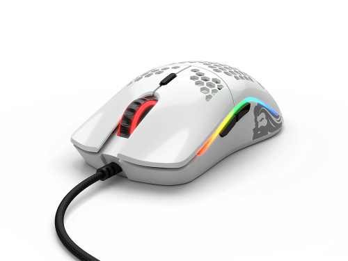 قولوريوس ماوس العاب موديل او ماينس - ابيض لامع