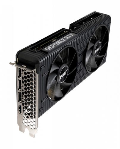 باليت كرت شاشة RTX 3050 DUAL 8GB GDDR6 128bit 3-DP...