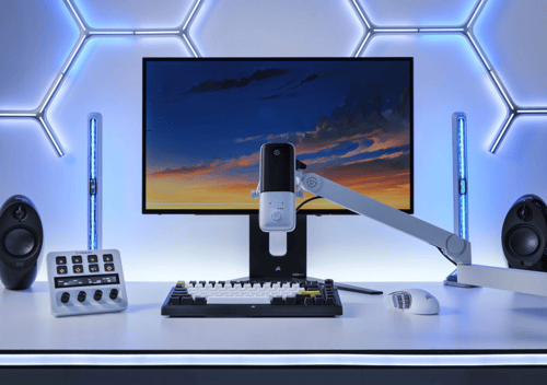 مايكروفون Elgato Wave:3 White – ميكروفون مكثف USB...