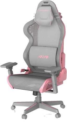 كرسي قيمنق دي إكس ريسر Air 3 Series - وردي/رمادي