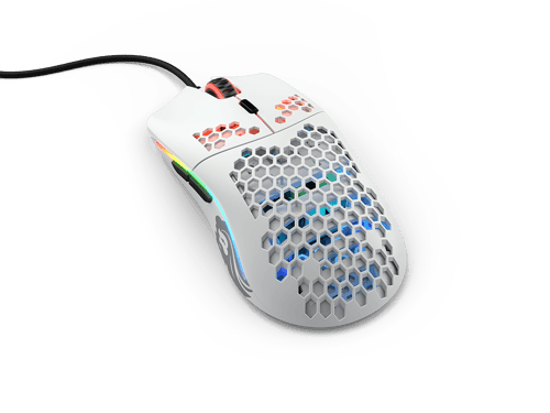 قولوريوس ماوس العاب موديل او ماينس - ابيض مطفي