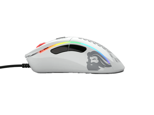 قولوريوس ماوس العاب موديل دي ماينس - ابيض لامع