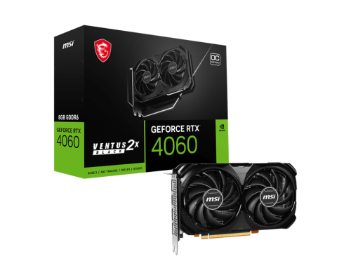 كرت شاشة ام اس اي GeForce RTX™ 4060 VENTUS 2X BLAC...