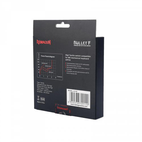 ريد دراجون BULLET-F سويتش ميكانيكي - 24 قطعة
