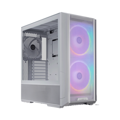 كيس Lian Li Lancool 216RW RGB - أبيض