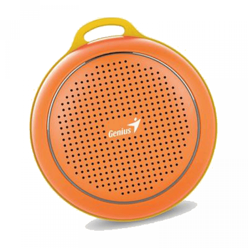 مكبر صوت جينيس SP-906BT لون برتقالي
