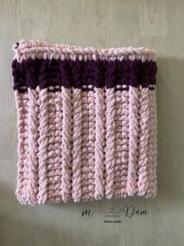 بطانية بيبي مقاس 100*100