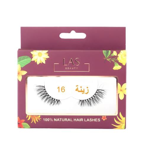 Natural eyelashes Zina number 16 from La Beauty