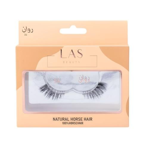 Natural eyelashes Rawaan number 34 from La Beauty
