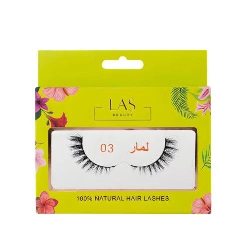Natural eyelashes Lamar number 03 from La Beauty