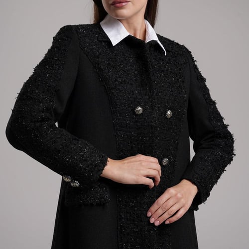 Black Tweed Blazer