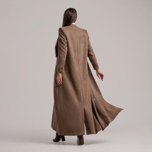 Light Brown Chamois Blazer