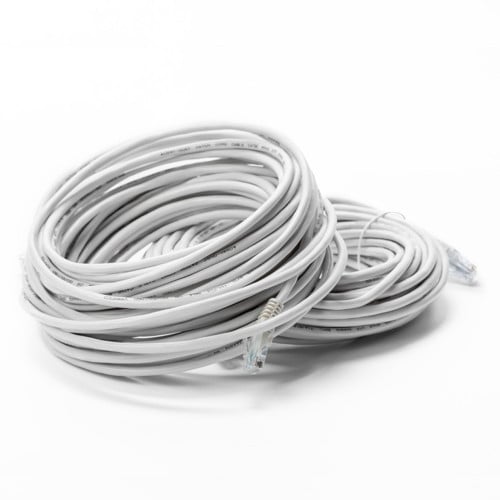 كيبل شبكة CAT6 جاهز لتركيب كاميرات مراقبة