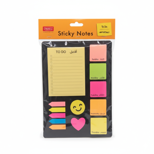 ورق ملاحظات لاصق مهام يومي بريما PR-SN-6112