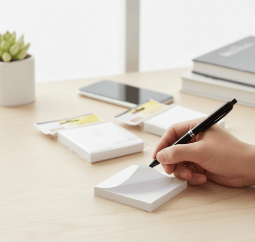 ورق ملاحظات سادة 100 ورقة 3*3