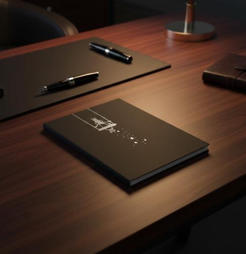 دفتر مذكرات اسود B5